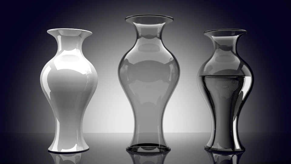 vaso de vidro Modelo 3D .c4d .max .obj .3ds .fbx .stl .blend 