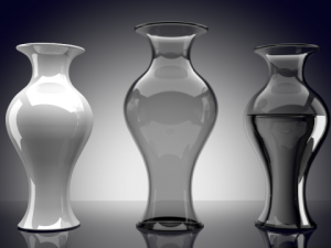glass vase Modèle 3D