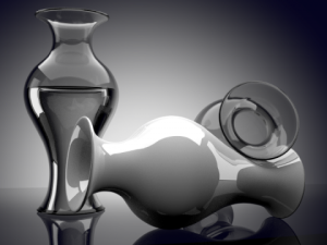 glass vase Modelo 3D