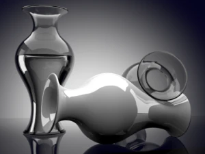 vaso de vidro Modelo 3D