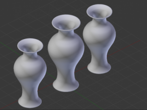 glass vase Modelo 3D