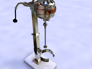 malt mixer circa 1915 3D Model