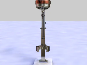 malt mixer circa 1915 3D Model