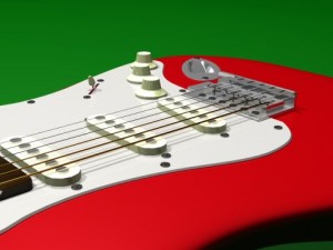 fenderstratocaster Model 3D