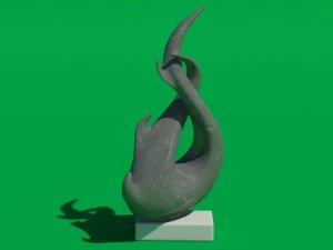 fire sculpture 3D Model