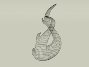 fire sculpture 3D Model