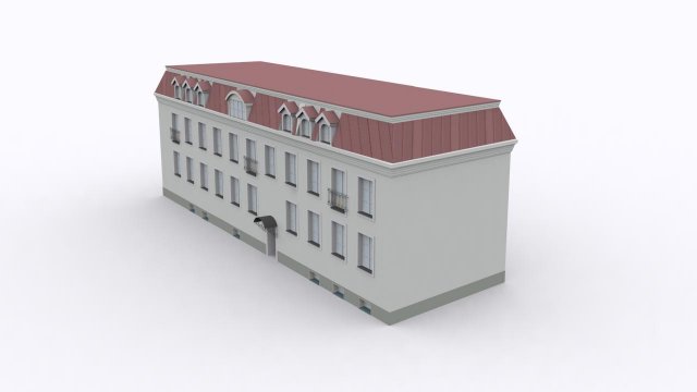 building 3D-Modell .c4d .max .obj .3ds .fbx .stl .blend 