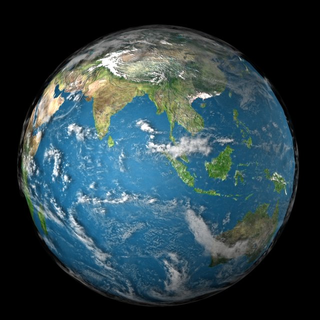 earth high quality Modelo 3D .c4d .max .obj .3ds .fbx .stl .blend 