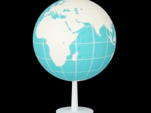 globo terra planeta Modelo 3D