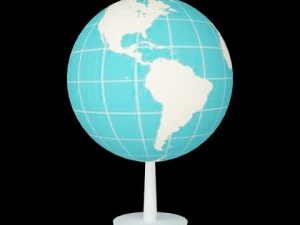 globo terra planeta Modelo 3D