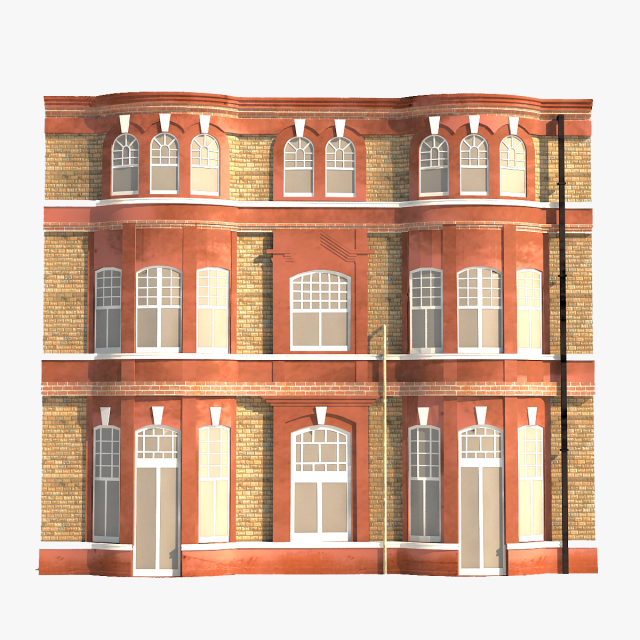 building 3D Model .c4d .max .obj .3ds .fbx .stl .blend 