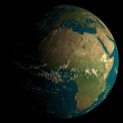 earth high quality 3D Модель .c4d .max .obj .3ds .fbx .stl .blend 