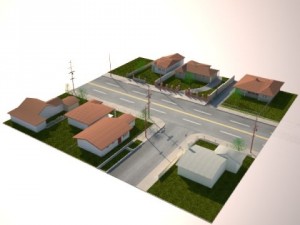 city building Model 3D