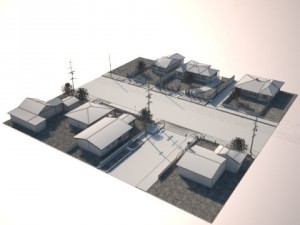 city building Model 3D