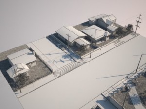 city building Model 3D