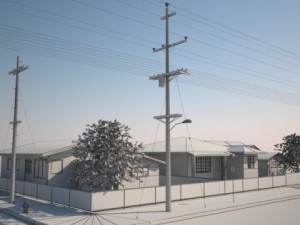 city building Model 3D