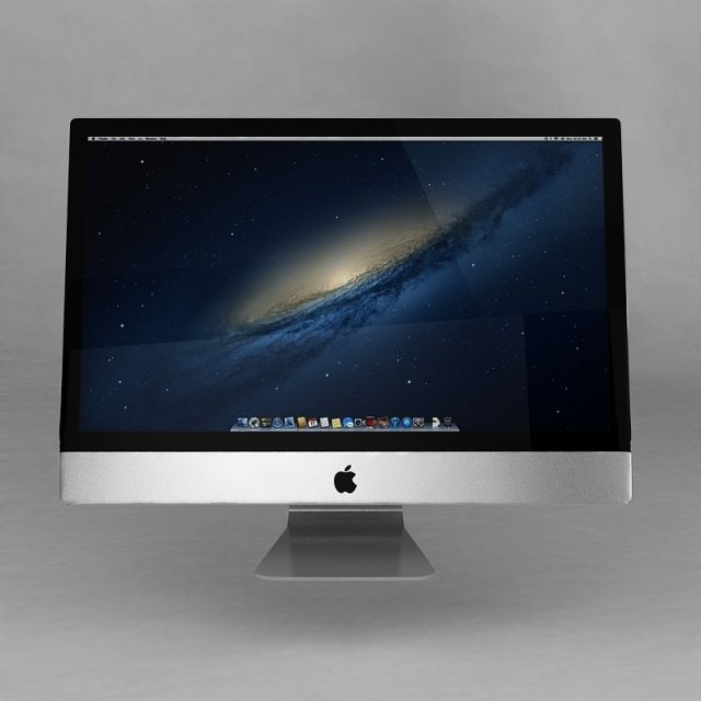 apple imac 21 5 2013 Modelo 3D .c4d .max .obj .3ds .fbx .stl .blend 