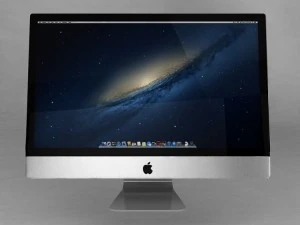 Apple imac 21 5 2013 3D Modell