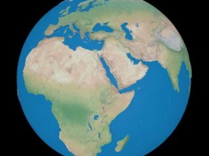 earth high quality 3D Model