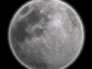 3d moon 3D Model