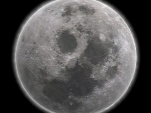 3d moon 3D Model