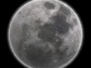 3d moon 3D Model