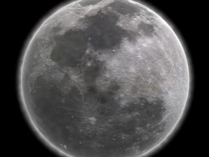 3d moon 3D Model