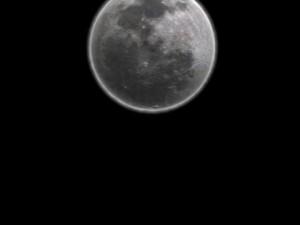 3d moon 3D Model