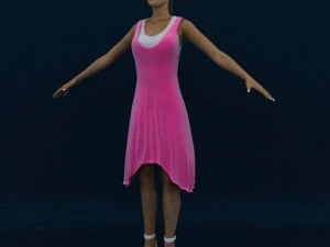 женский 3D Модель