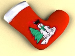 socks 3D-Modell