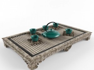 japan teapot Modello 3D