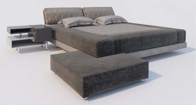 bed olympic Modello 3D .c4d .max .obj .3ds .fbx .stl .blend 