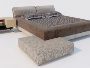 bed olympic Modello 3D