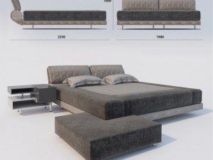 bed olympic Modello 3D
