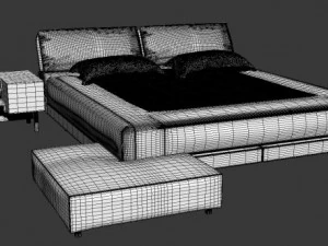 bed olympic 3D Model