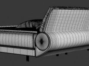 bed olympic Modello 3D