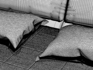 bed olympic Modello 3D