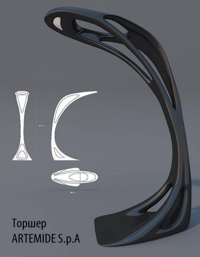 artemide 3D 모델 .c4d .max .obj .3ds .fbx .stl .blend 