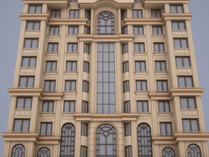 grand hotel 3D Model