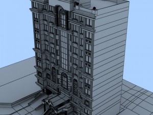 grand hotel 3D Model