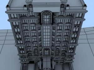 grand hotel 3D Model