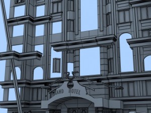 grand hotel 3D Model