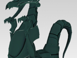 object de dragon v3 Modello 3D