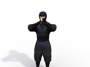 ninja 3D-Modell