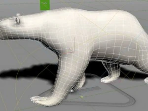polar bear animated 3D Model