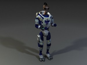 alien animated 3D Model
