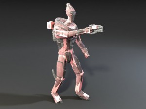 alien animated 3D Model