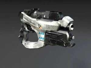 アニメ化されたエイリアン 3Dモデル