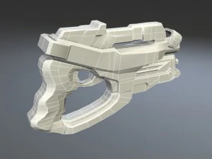 アニメ化されたエイリアン 3Dモデル