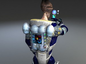 alien animated 3D Model
